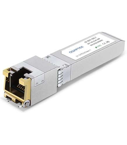 Amazon.co.jp: 10Gb SFP+ RJ45トランシーバー、10GBASE-T SFP to